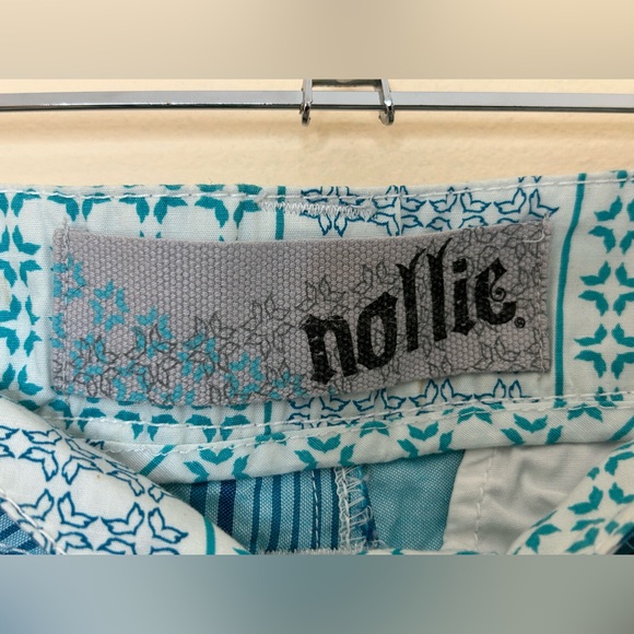 Nollie shorts teal plaid size 1 - Picture 4 of 5